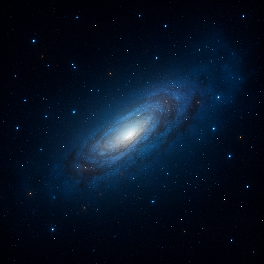 広大な宇宙のイラスト