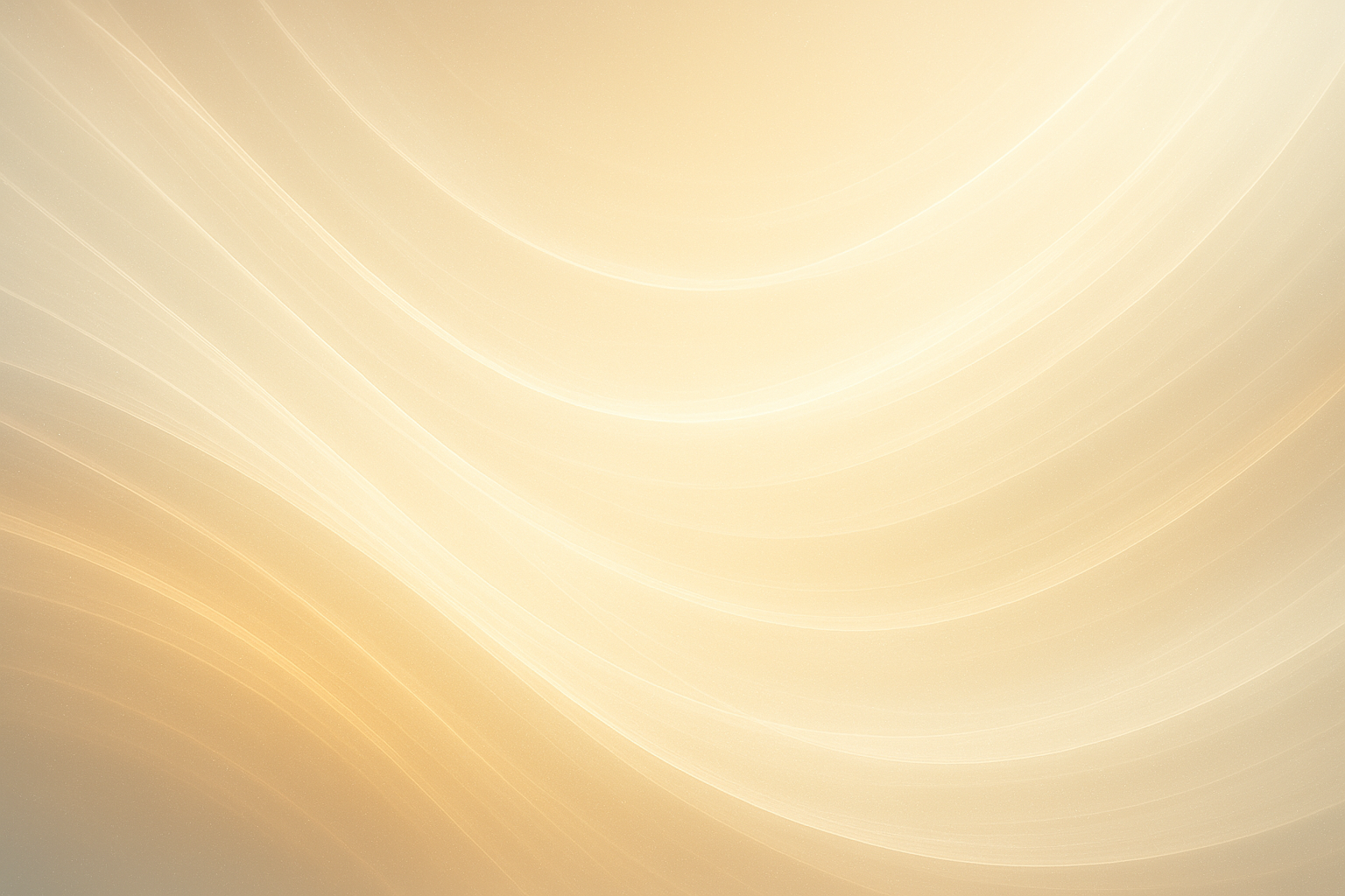 温かい金色の光が重なり合い、透明感のある柔らかなレイヤーとして流れる抽象背景