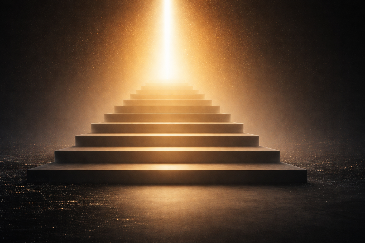 AI利用者の文化階層を抽象的な階段構造で表現した概念図